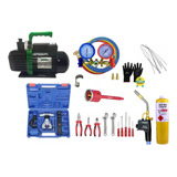 Kit De Ferramentas Completo Para Refrigeração 5 Cfm + Brinde