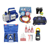 Kit De Ferramentas Completo Para Refrigeração + Brinde