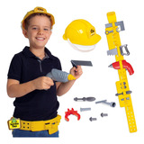 Kit De Ferramentas Construtor Infantil C/