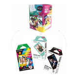 Kit De Filmes Instax Mini Rainbow, Sky Blue E Black