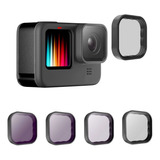 Kit De Filtros Nd E Cpl Para Gopro 9 E 10 Black - Telesin