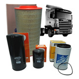 Kit De Filtros Scania 124 G380 G420 1998/diante