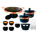 Kit De Fondue 37 Cm