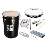 Kit De Instrumento De Samba Pagode Completo Rebolo Pandeiro