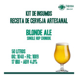 Kit De Insumos Receita De Cerveja Artesanal Blonde Ale - 50l