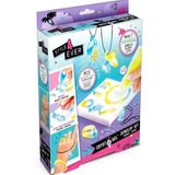 Kit De Joias Mini Cristal Gel Gem Amarelo E Azul Fun
