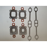 Kit De Juntas Da Mufla E Riser Mercruiser 4.3l/6.2l Mpi Mag 
