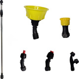 Kit De Lança Com 5 Bicos Para Pulverizador Elétrico E Manual