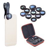 Kit De Lentes Para Smartphone De 6 Ângulos Amplos Com Ângulo