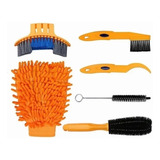 Kit De Limpeza De Bicicleta 6 Peças