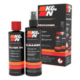 Kit De Limpeza Filtro De Ar Kn K&n Squeeze 99-5050 Vermelho