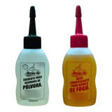 Kit De Limpeza Solvente 40ml + Óleo Lubrificante 40ml Armas