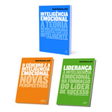 Kit De Livros, Inteligência Emocional, Teoria Revolucionária + O Cérebro E A Inteligência Emocional, Aprofunda O Conhecimento + Liderança, A Inteligência Emocional Na Formação Do Líder De Sucesso