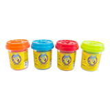 Kit De Massinha Do Bob Esponja Com 4 Potinhos Sunny 478 Cor Colorido