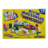 Kit De Massinhas Sorveteria Acrilex -