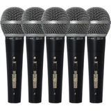 Kit De Microfones Com 5 Peças