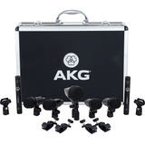 Kit De Microfones P/ Bateria Akg 7 Peças Drum Set Session I