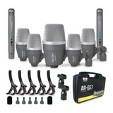 Kit De Mics P/ Bateria Arcano