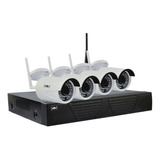 Kit De Monitoramento Alta Segurança - 4 Câmeras - Wifi