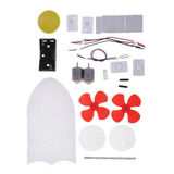 Kit De Montagem De Mini Barco A Motor Rc Diy Speedboat