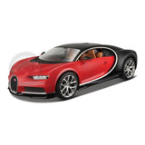 Kit De Montar Bugatti Chiron Vermelha/preta