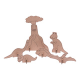 Kit De Montar E Pintar- Dinossauros