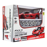 Kit De Montar Ferrari Fxx Vermelha Maisto 1/24