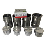 Kit De Motor Pistão Anéis E Camisa Vw Cht 1.0 8v Gasolina