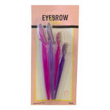 Kit De Navalhas Eyebrow Razor Para Rosto E Sobrancelha 4un