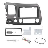 Kit De Painel De Rádio 2din Com Fiação Estéreo Honda Civic