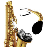 Kit De Panos De Limpeza Interna (corpo E Tudel) De Sax Alto.