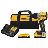 Kit De Parafusadeira C/ Impacto 20v E 2 Baterias Dewalt