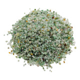 Kit De Pedras Cascalho De Quartzo Verde Natural Miúdo 500g