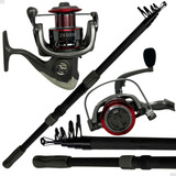 Kit De Pesca - Vara Carbono Leve 3 Metros E Molinete Cs 5000