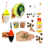 Kit De Pesca Tambas E Pacus 2 Boias Cevadeira +linha E Itens