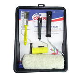 Kit De Pintura De Parede Completo Anti Respingo 5 Peças