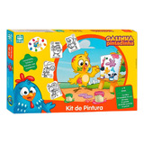 Kit De Pintura Infantil Galinha Pintadinha