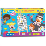 Kit De Pintura Mundo Bita Infantil Com Cavalete Nig - 0694