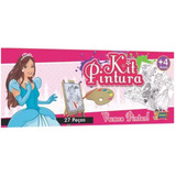 Kit De Pintura Princesas 27 Peças