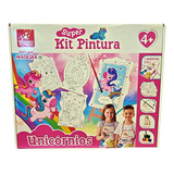 Kit De Pintura Unicórnio Rosa 0985