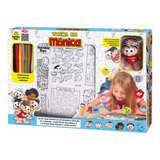 Kit De Pinturatapete Turma Da Monica C/ Mini Figura Sortida