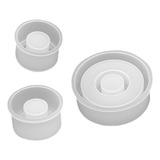 Kit De Porta-velas De Silicone Diy Rin Coster | Conjunto De