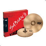 Kit De Pratos Hi-hat E Ataque Sabian 14 -16 First Set B8x 