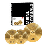 Kit De Pratos Meinl Hcs1418 Hi-hat 14 Crash 18 - Ms63 Alloy