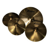 Kit De Pratos Para Bateria Premium 14 16 20 Latão