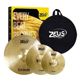 Kit De Pratos Zeus Explosion Set C 14 16 20 + Bag