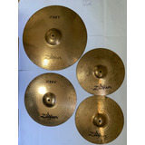 Kit De Pratos Zildjian Zbt - 14 , 16 , 20 - Bronze Liga B8