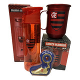 Kit De Presente Flamengo//copo/espremedor/chaveiro De Alumín