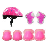 Kit De Proteçao Infantil Capacete Joelheira