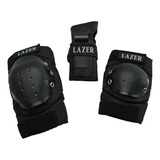 Kit De Protetores Lazer Sse-611 + Capacete Savana
